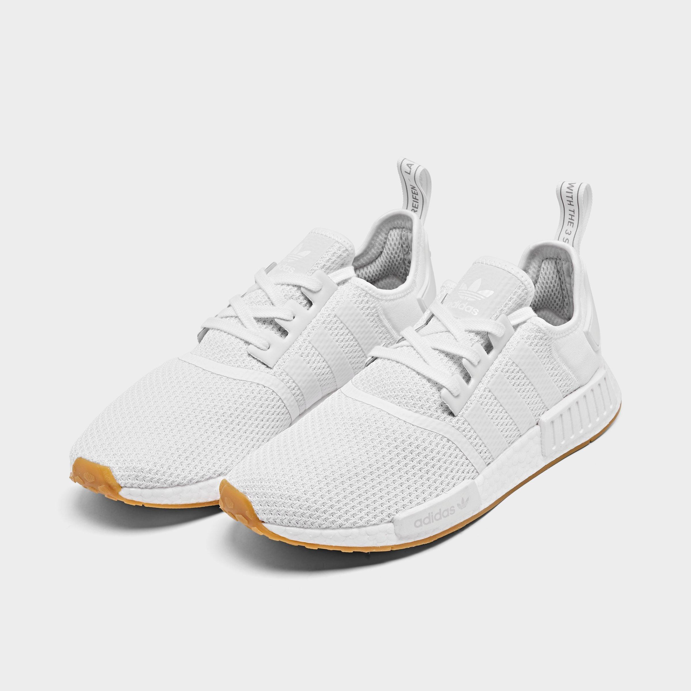 Adidas NMD R1 Talc Off White White Womens Girls Trainers All Sizes